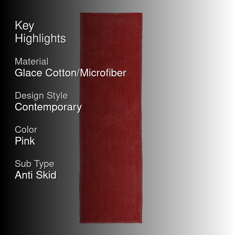 Sofstep Micro Fiber Runner Rug - Red media 2