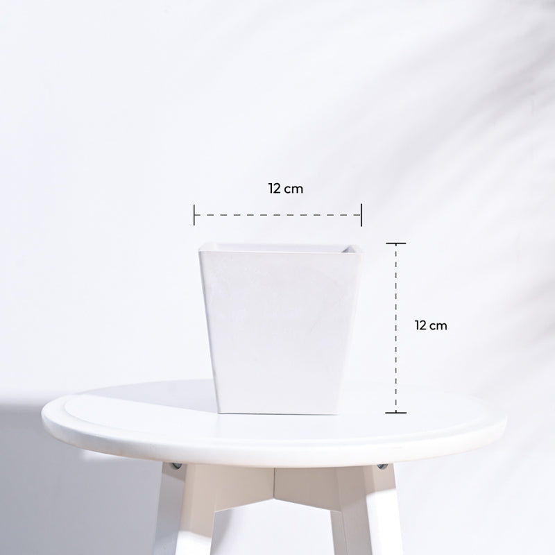 UGAOO Hague Planter for Home & Balcony Garden- White media 6