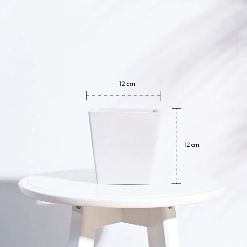 UGAOO Hague Planter for Home & Balcony Garden- White media 6