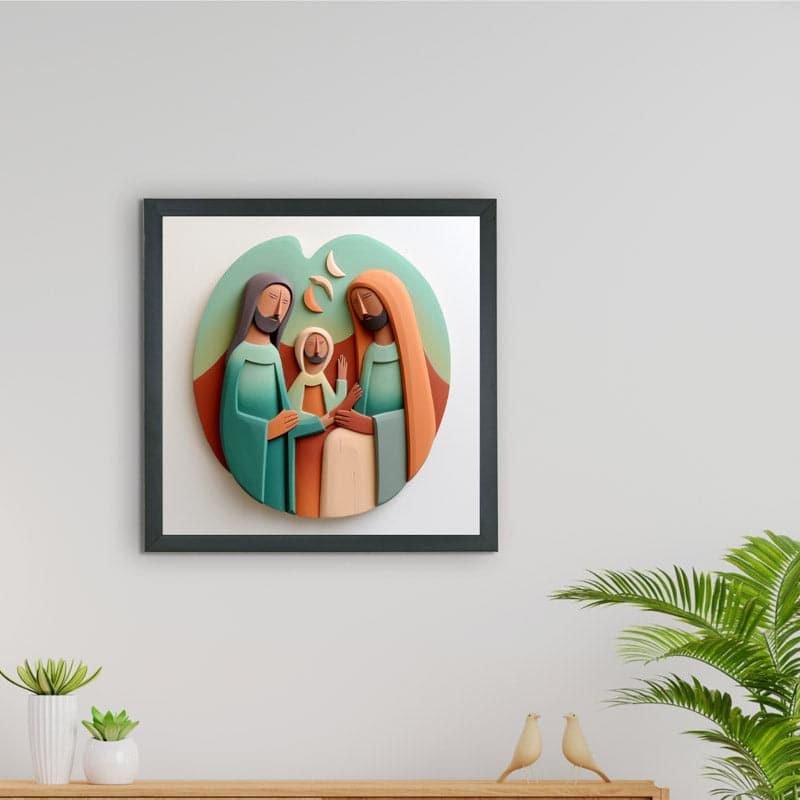Jesus Jewel Canvas Wall Art