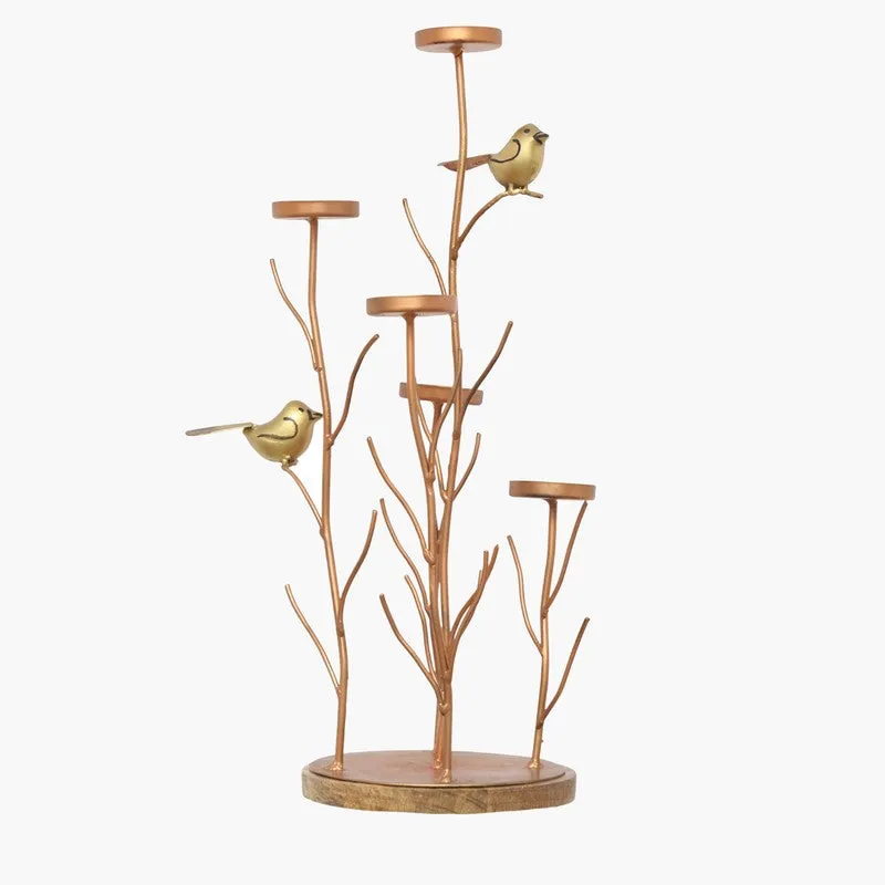 Twilight Branch Metal Showpiece - Copper media 3