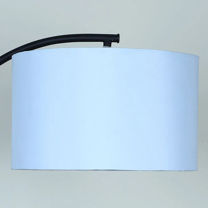 Lucciola Solid Arched Iron Floor Lamp - White media 4