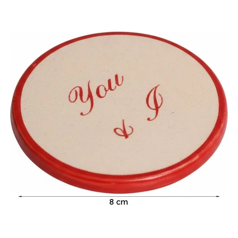 You & I Ceramic Coaster media 7