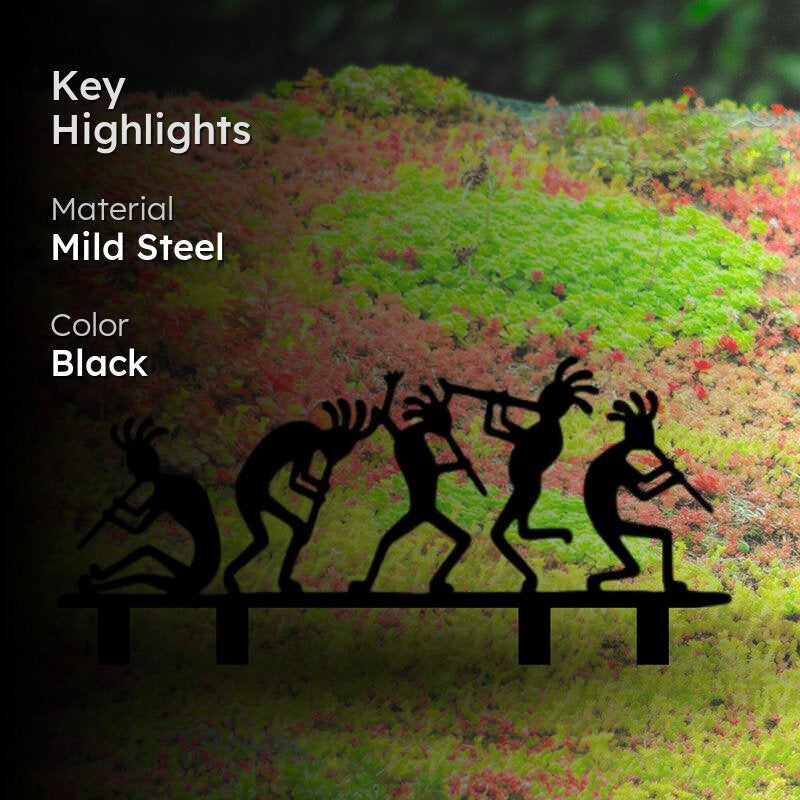 Kokopelli Garden Stake media 2