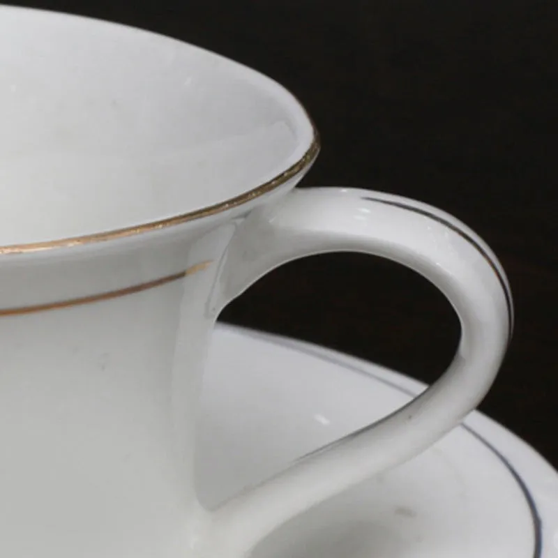 Summer Bone China Cup & Saucer (125 ML) - Twelve Piece Set media 6