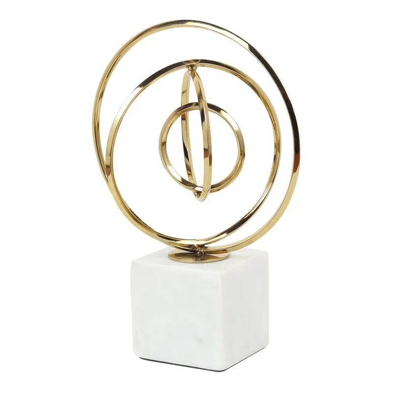 Circle Seam Showpiece - Gold media 4