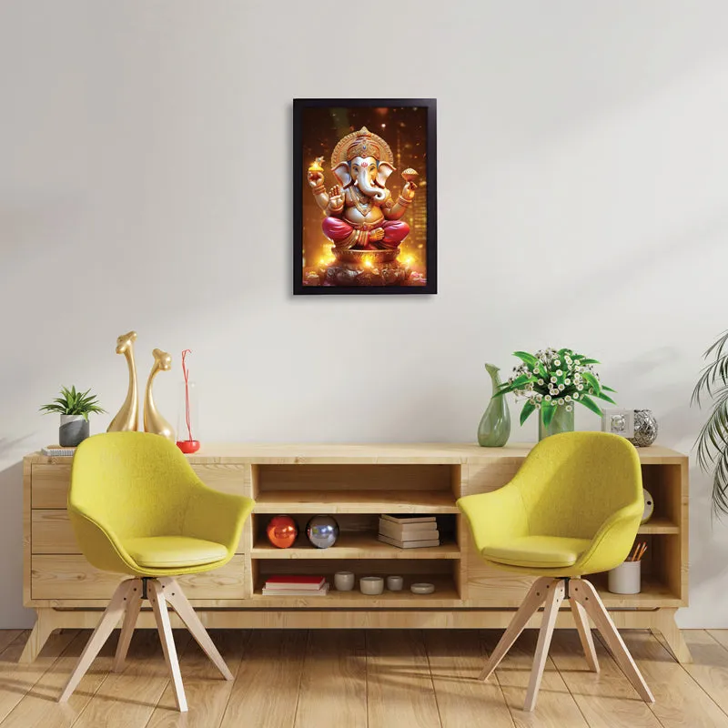 Ganesha Charitha Wall Art media 3