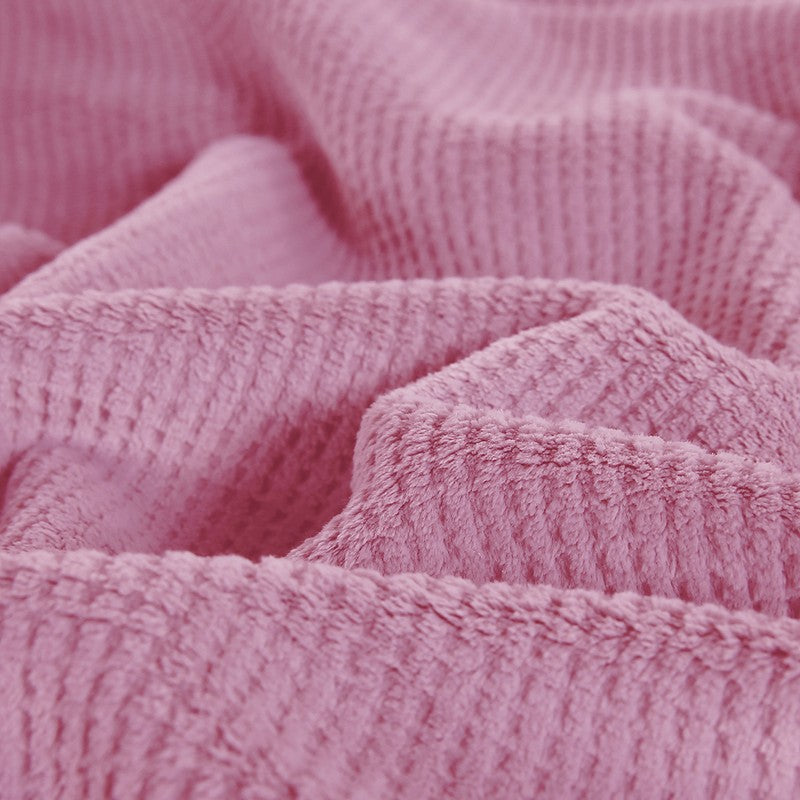 Blush Velvet Blanket media 6