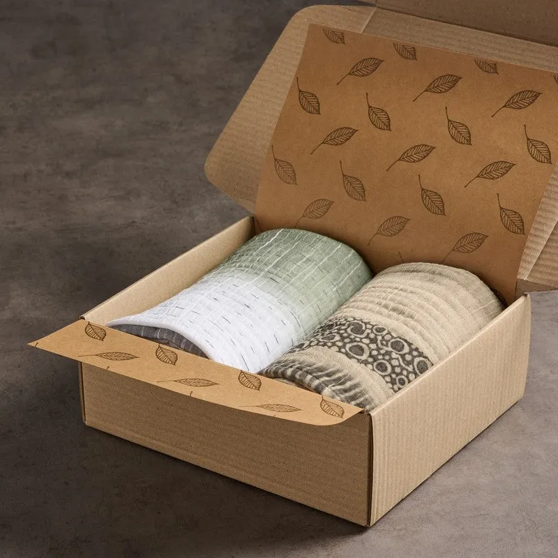 Natural Grace Cotton Bath Towels - Set Of Two media 3