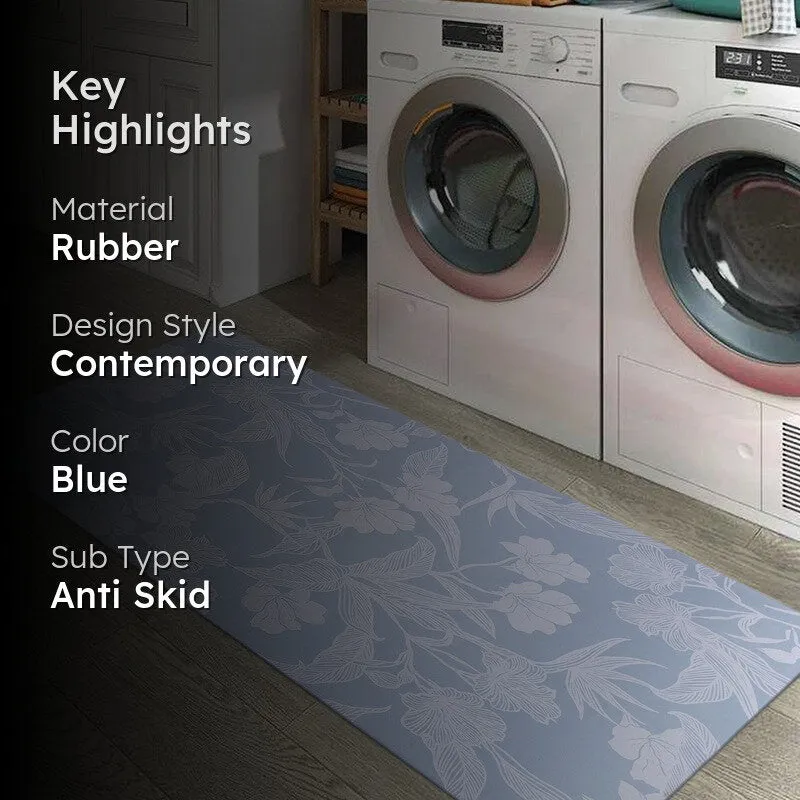 Florevia Anti Skid Rubber Runner Rug media 2