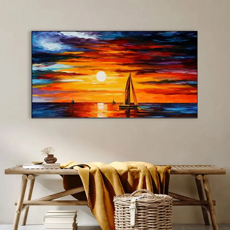 Dusk Color Pallet Canvas Wall Painting media 1