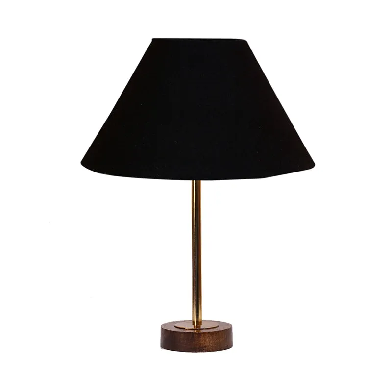 Cotin II Rodin Wooden Table Lamp - Black,Gold,Brown media 4