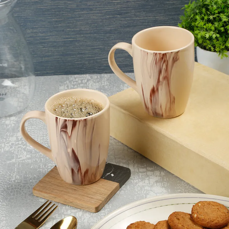 Cosmic Ceramic,Stoneware Coffee Mug (300 mL Each) - Set Of Two media 1