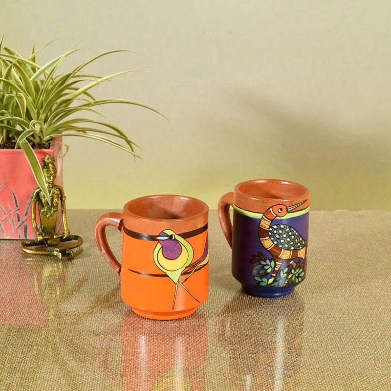 Induhasan Terracotta Tea Cup (175 mL Each) -  Set of Two media 1