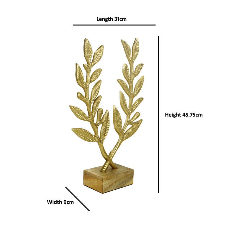 Gardenia Glam Showpiece - Gold media 4