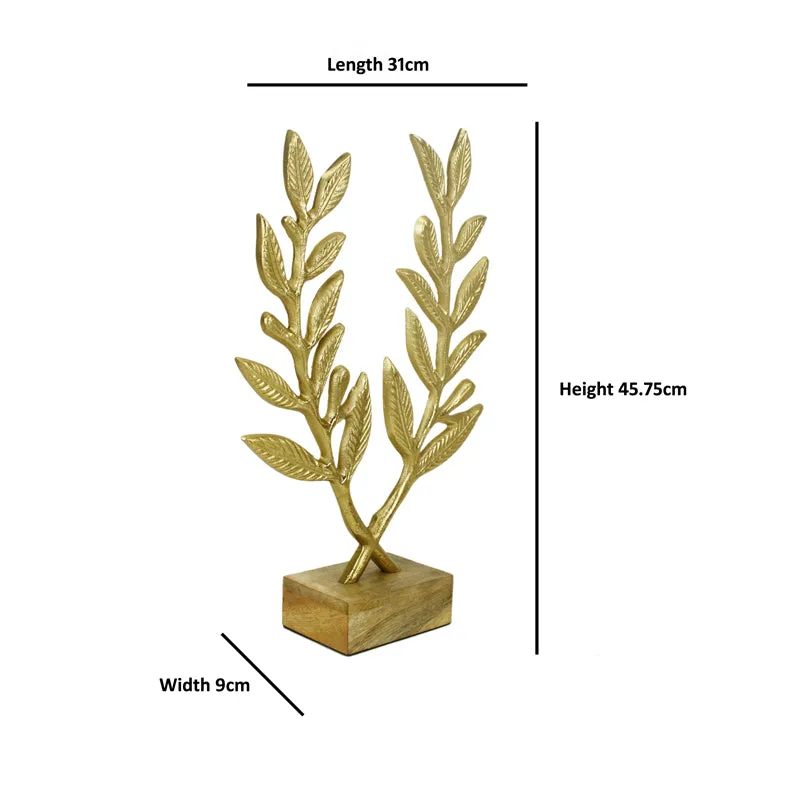 Gardenia Glam Showpiece - Gold media 4