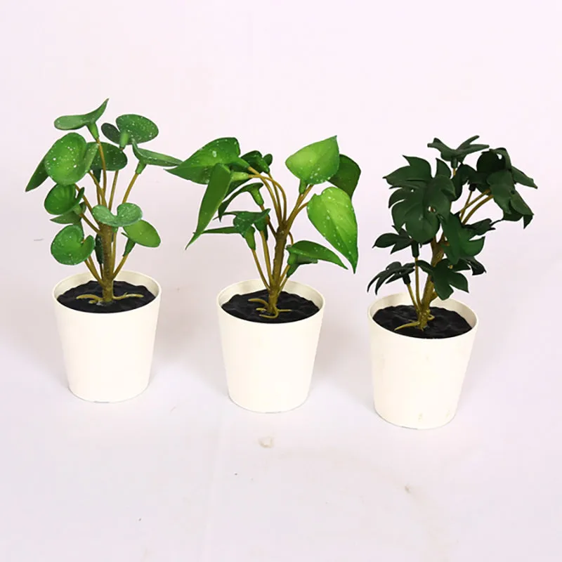 Verdanta II Artificial Tabletop Plant - Set Of Three media 3