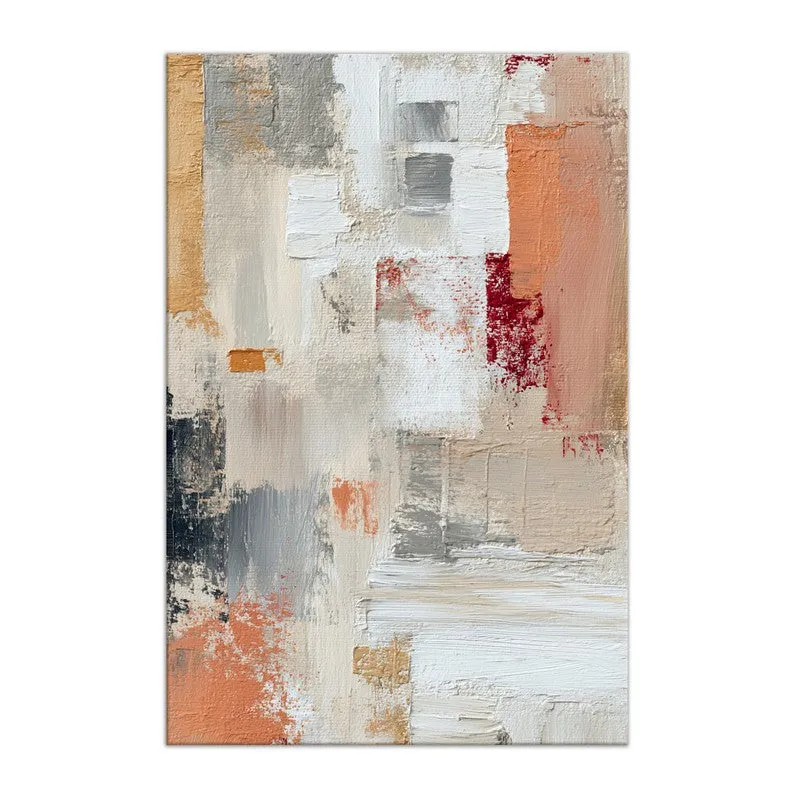 Spectrum Break Abstract Canvas Wall Art media 3