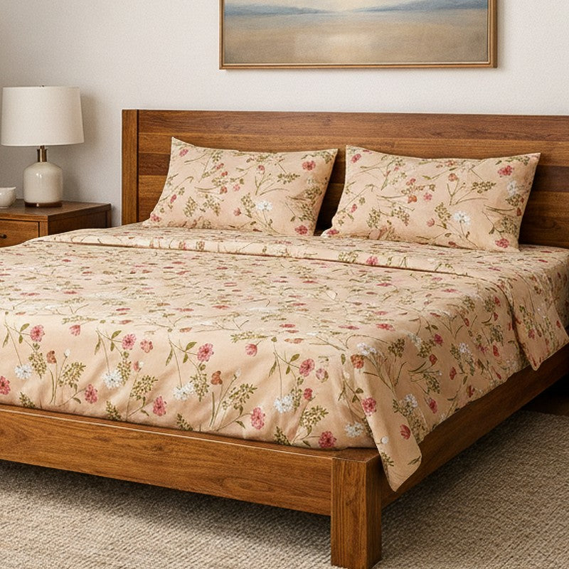 Floralista Microfiber Bedsheet  - 130 GSM media 3