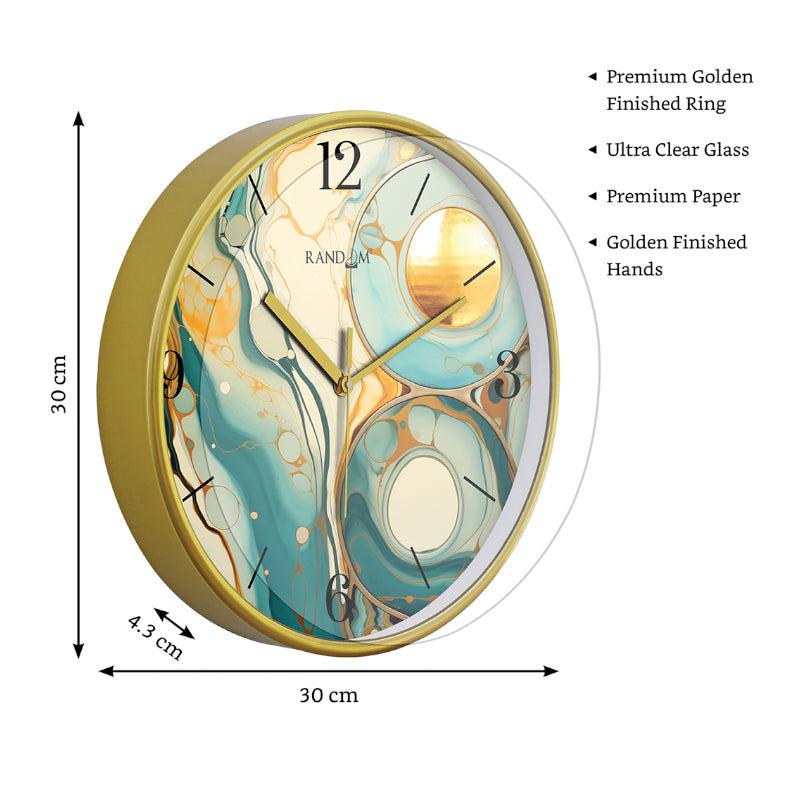 Aargo Abstract Wall Clock media 5
