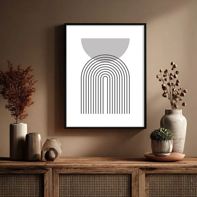 Echoes In Ash Framed Canvas Wall Painting media 3