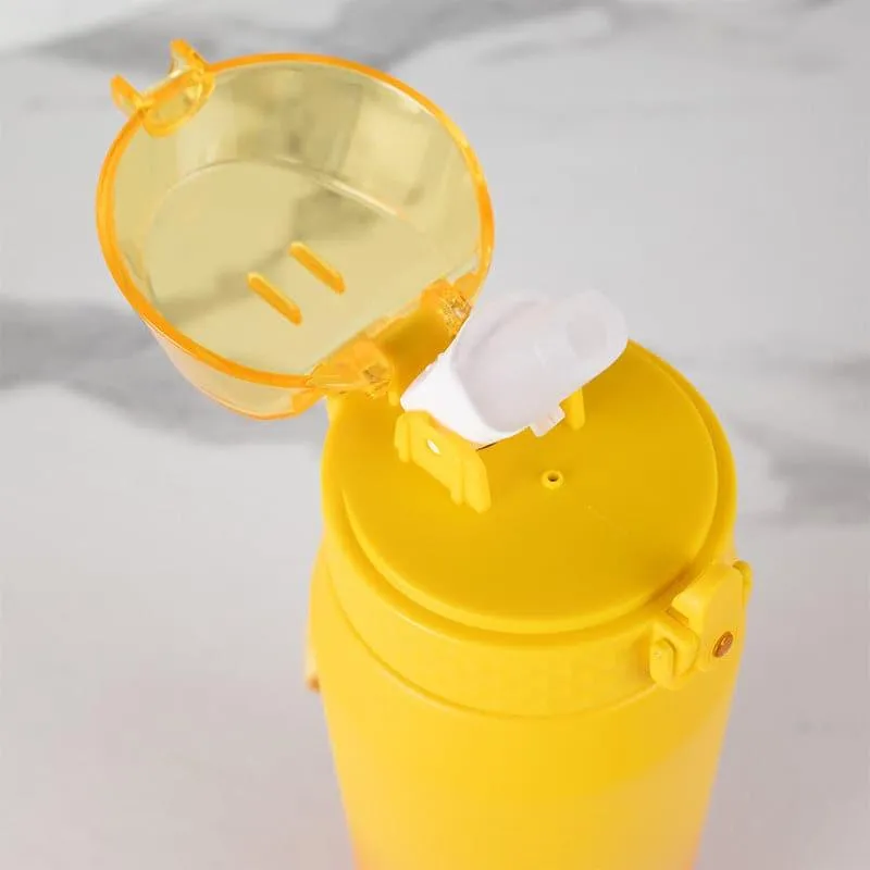 Hydrona Hot & Cold Thermos Water Bottle (Blue & Yellow, 1000 mL Each) - Set Of Two media 4