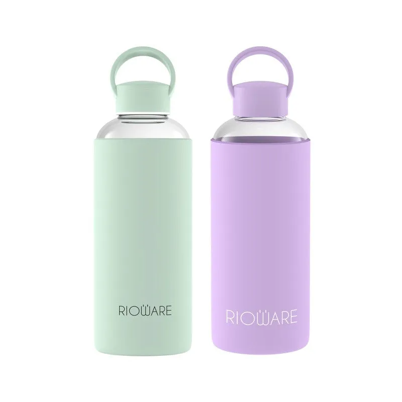 Rioware UrbanSip Minimal Bottle (Purple, Green, 750 mL Each) - Set Of Two media 3