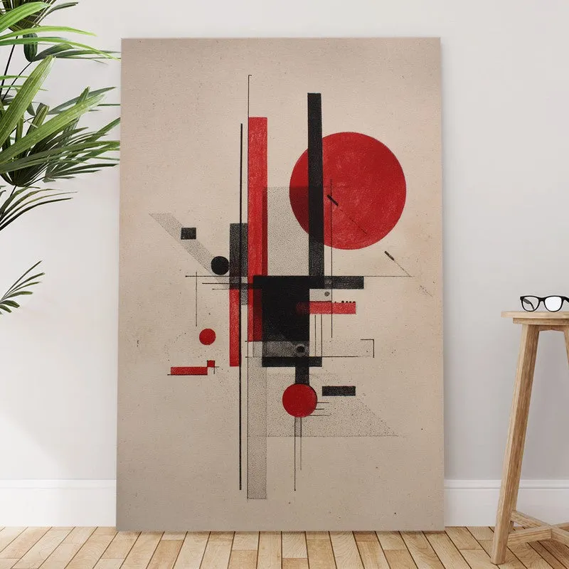 Modern Axis Composition Canvas Wall Art media 6