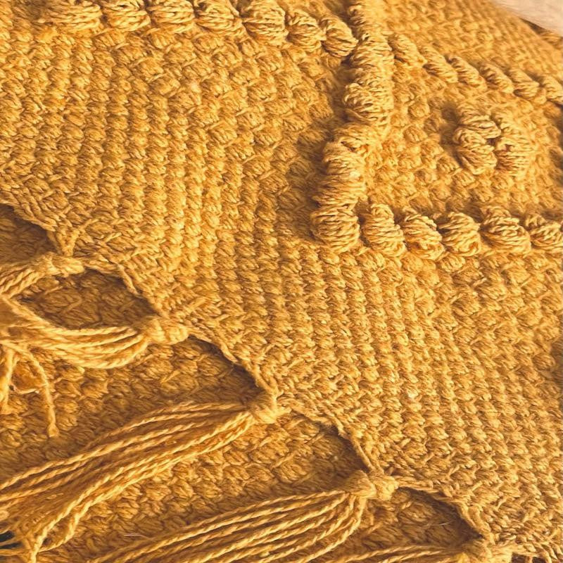 Savanna Handwoven Cotton Table Runner - Yellow media 4