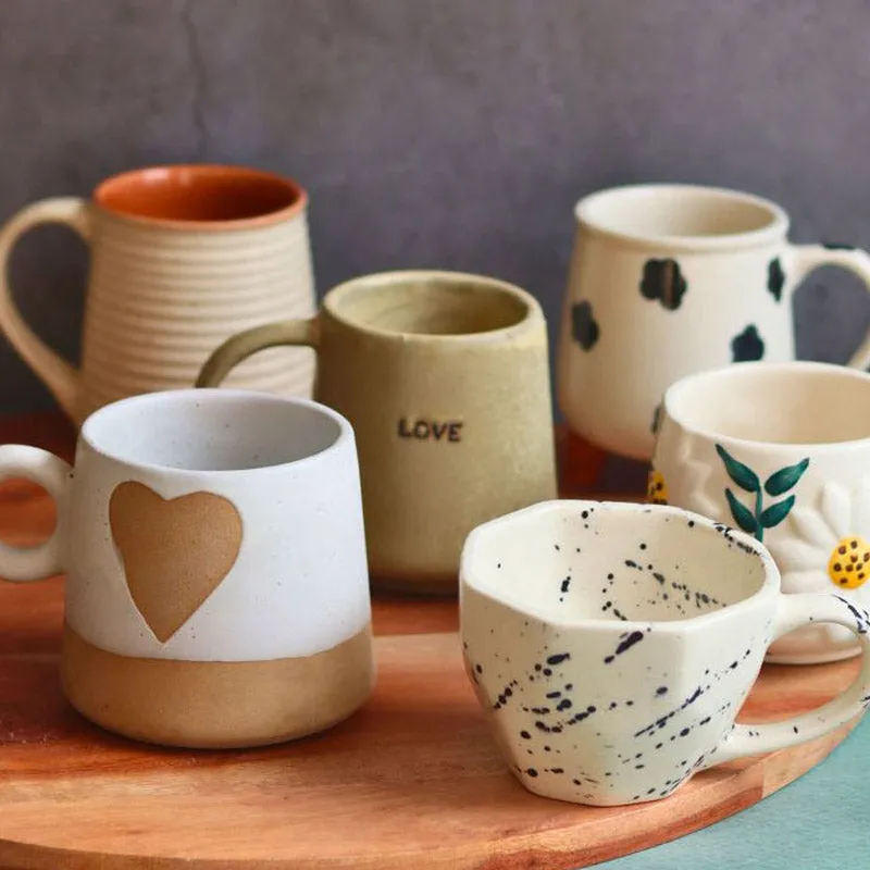 Kaldor Ceramic Tea Cup (250 mL Each) - Set of Six media 3