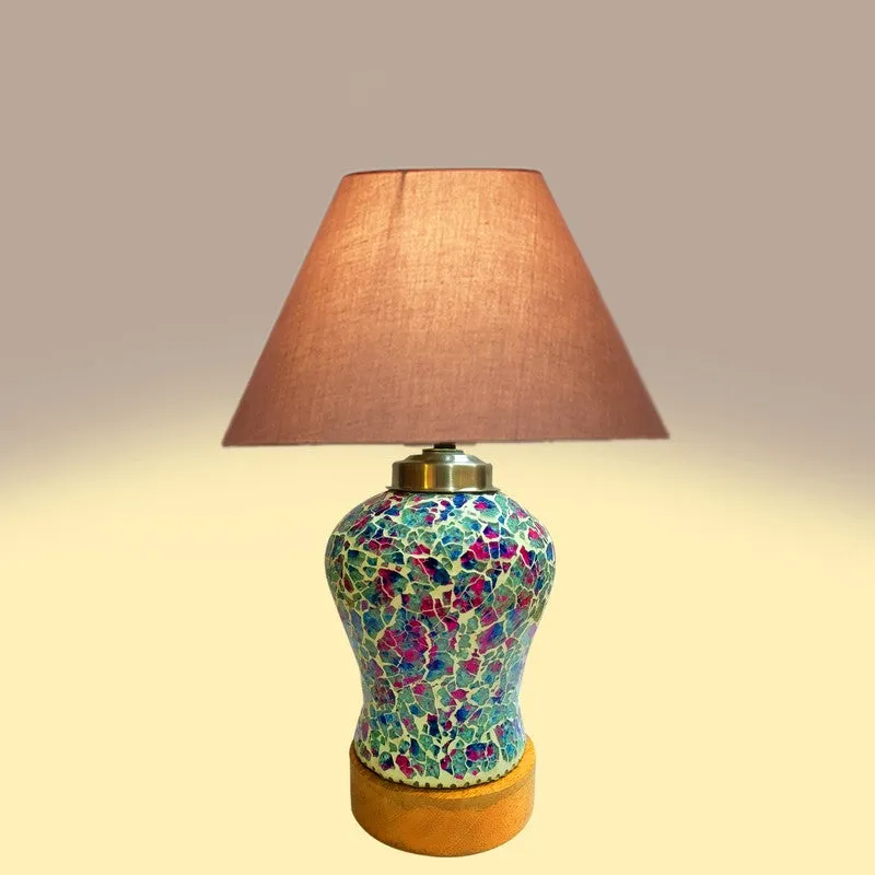 Terron Wooden Table Lamp - Multicolor media 6