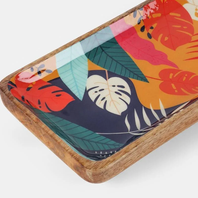 Linda Nature Rectangle Wood Platter media 5