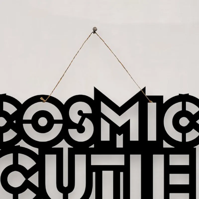Cosmic Cutie Mild Steel Wall Accent media 4