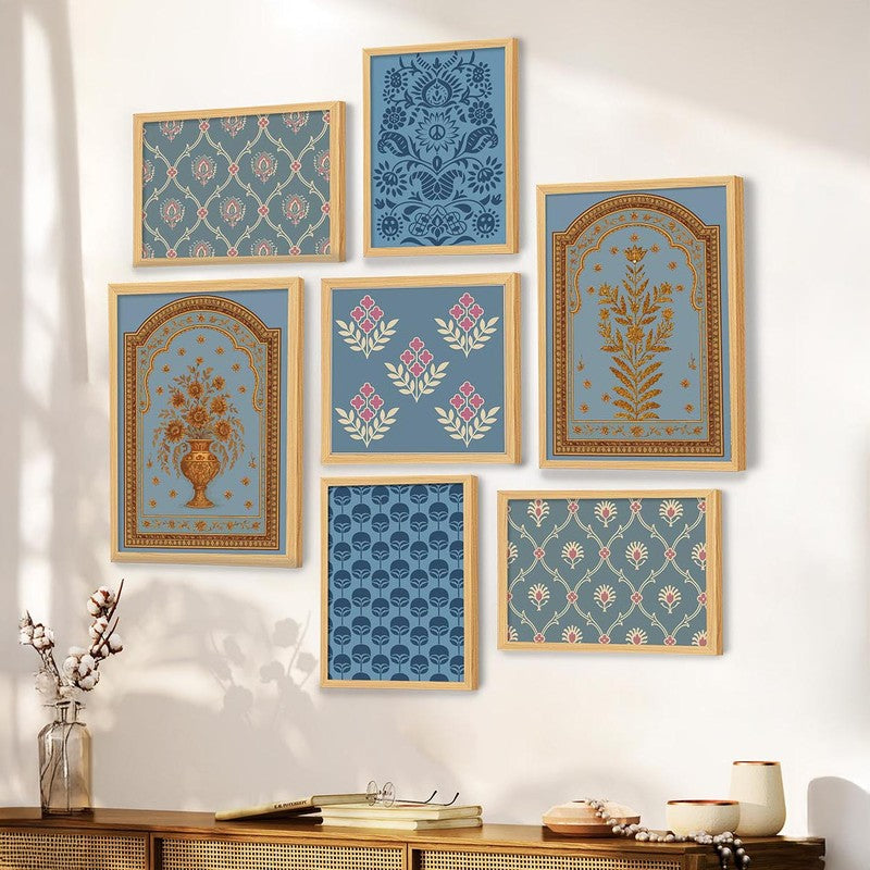 Kalakriti Wall Art - Set of Seven