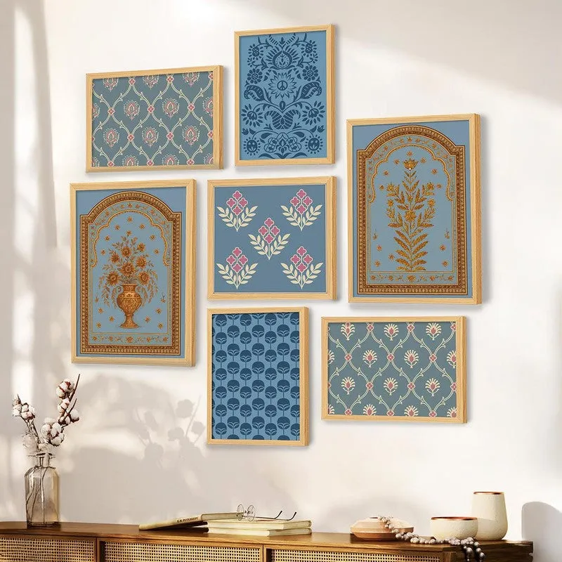 Kalakriti Wall Art - Set of Seven media 1