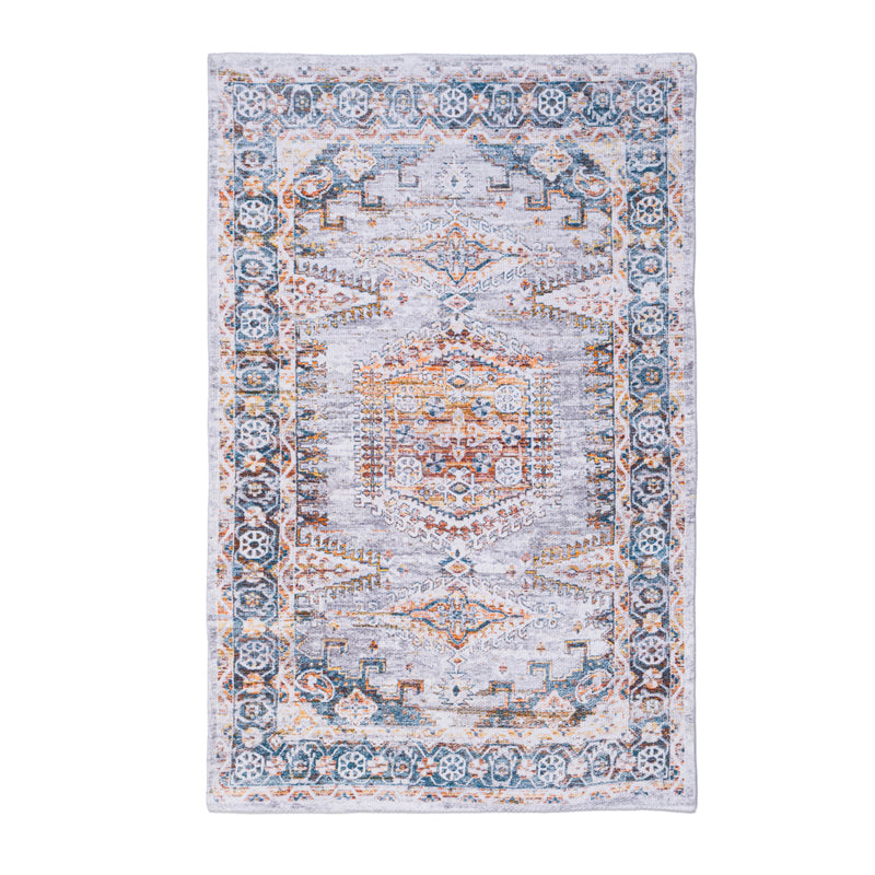 Cymbre Cotton Door Mats - Light Blue