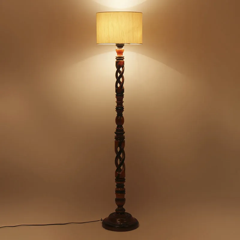 Twilight Treasures Floor Lamp - Cream media 3