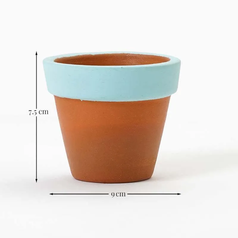 Pastel Mimic Planters - Set Of Three media 6