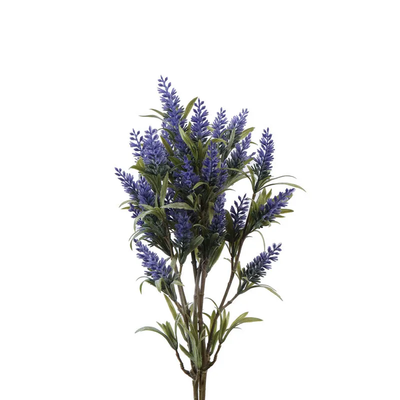 Artificial Realistic Lavender Flower Stick (Purple) - Set Of Three media 3