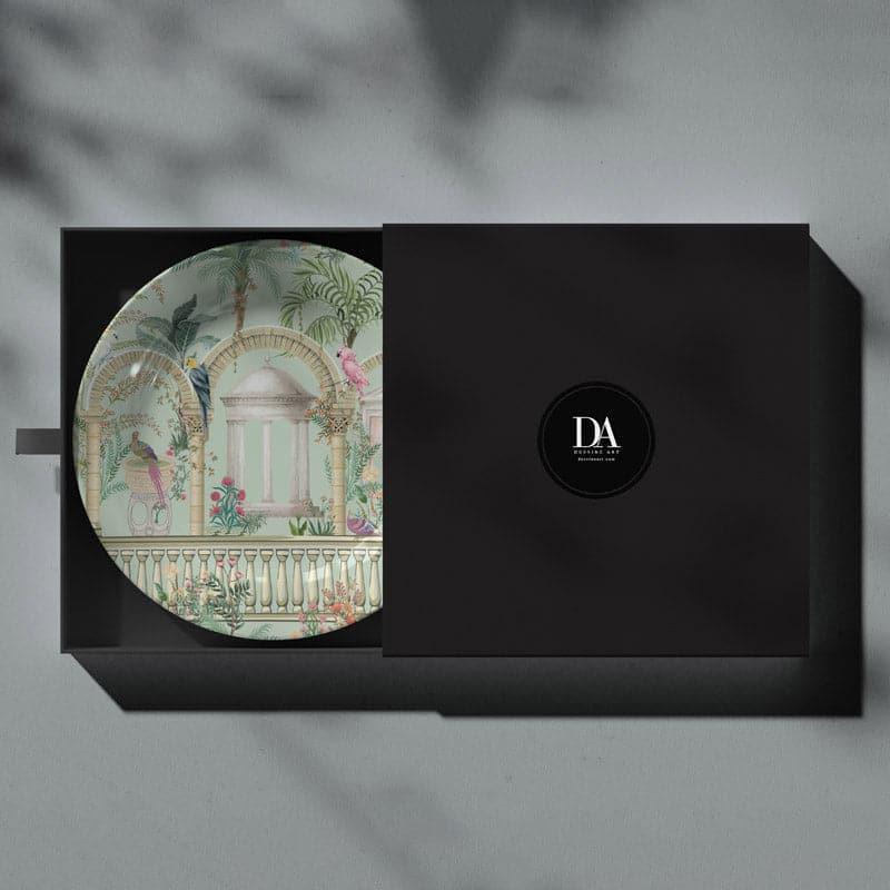 Greek Inspired Mughal Garden Wall Plate media 3