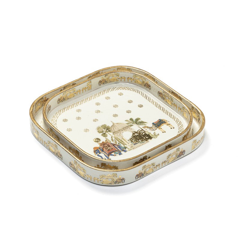 Hathi (E - Shahi Serving Tray) - Set Of Two media 7