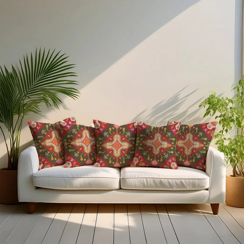 Pashmina Dreams Cushion Cover Set - Set Of Five media 6
