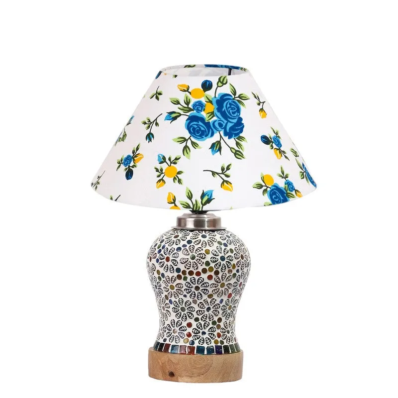 Santora Fleur Wooden Table Lamp - Multicolor media 5