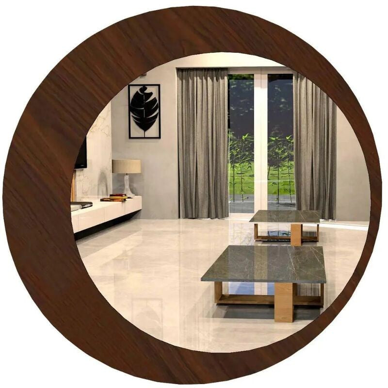 Timber Crescent Wall Mirror media 5