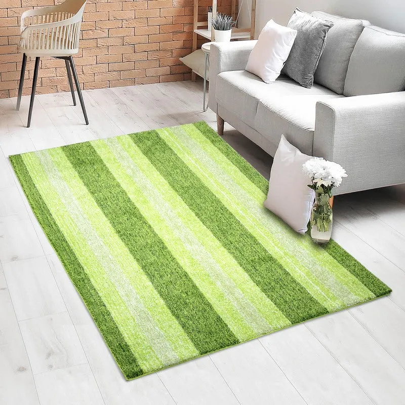 Line Tuft Anti Slip Carpet - Green media 4