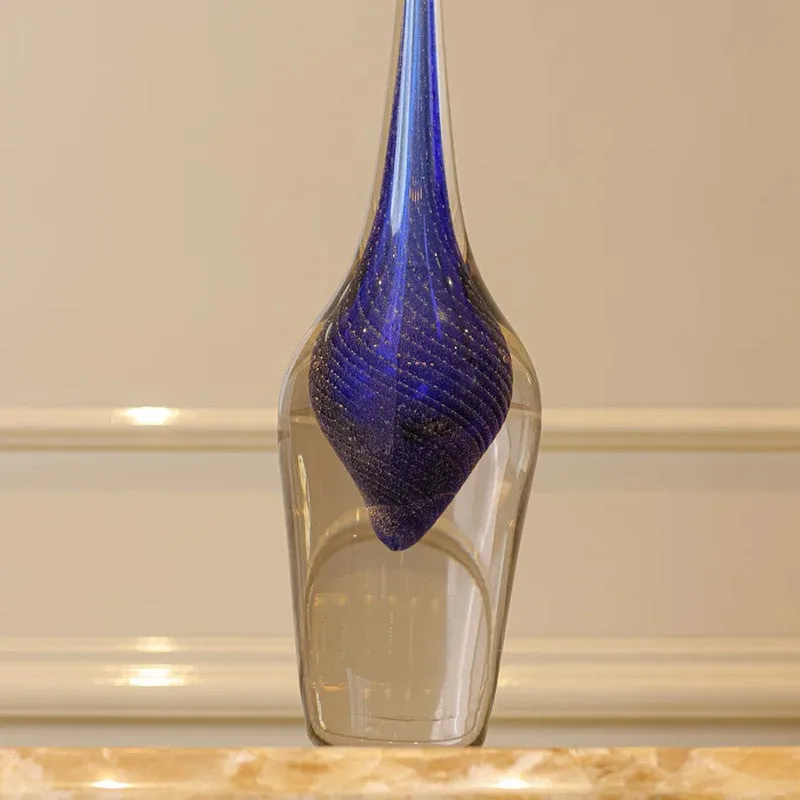Ombrelle Drop Crystal Glass Showpiece media 4