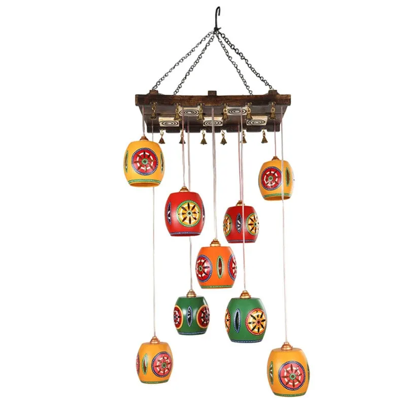 Shuaila Ethnic Ceiling Lamp media 4