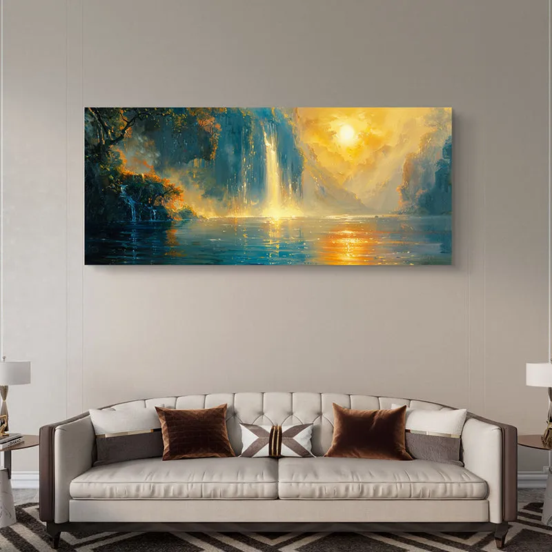 Azure Valinor Canvas Wall Painting media 1