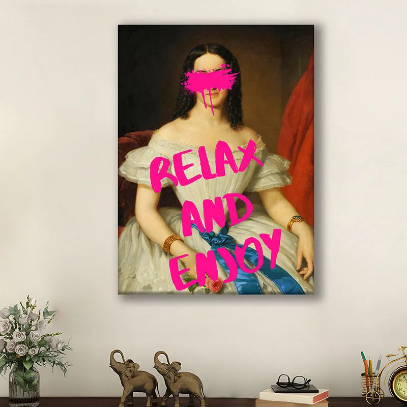 Relax & Enjoy Wall Art media 2