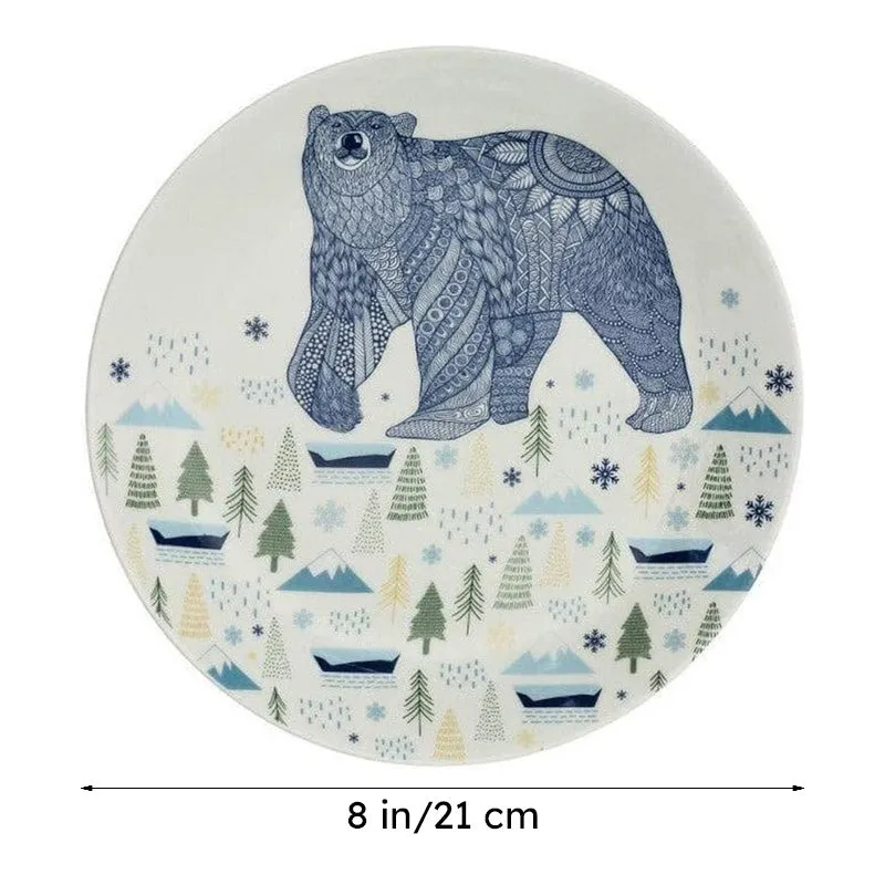 Animal Illustrative Series Wall Plate - Bear media 7